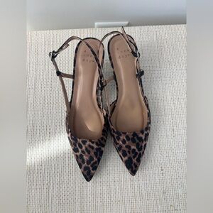 A New Day Women's Leopard Print Heels